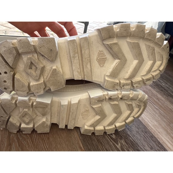 Palladium Women's Revolt Lo TX platform sneakers olive green size 11 - Picture 10 of 12